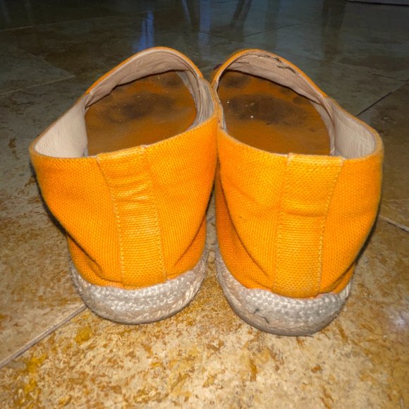 Christian Louboutin Vintage Orange Espadrilles - Used main image 10